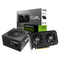 Asus Nvidia GeForce RTX 5050 OC Edition and 750W 80 PLUS Bronze Non-Modular Power Supply Bundle