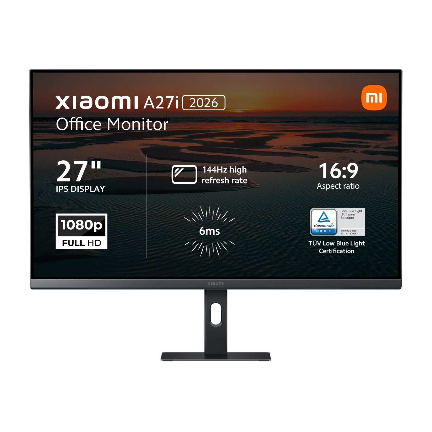 Xiaomi A27i 2026 27″ 144Hz Full HD 1080P IPS Office Monitor