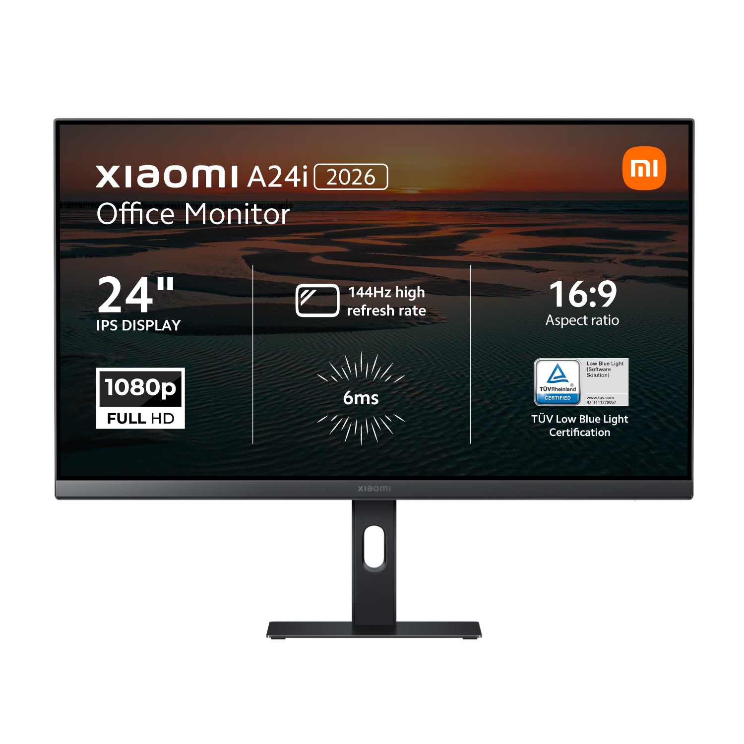 Xiaomi A24i 2026 24″ 144Hz Full HD 1080P IPS Office Monitor