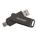 Patriot Rage R550 128GB USB3.2 Swing Type A to Type-C Flash Drive