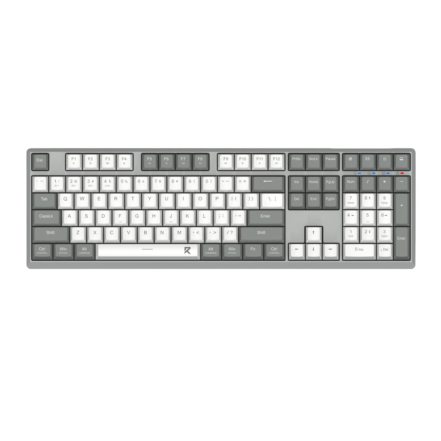 Redragon BK-7485 Wireless Office Keyboard - Grey