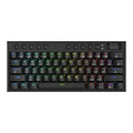 REDRAGON Horus Mini Pro 61Key Wireless Bluetooth Red Switch RGB Low Profile Gaming Mechanical Keyboard - Black
