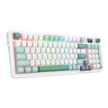 Redragon K719WGB GALATIN RGB PRO Full sized Wireless Gaming Keyboard - White