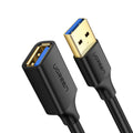 UGREEN USB 3.0 Extension Cable – Male to Female, 5Gbps Data Transfer – 3m